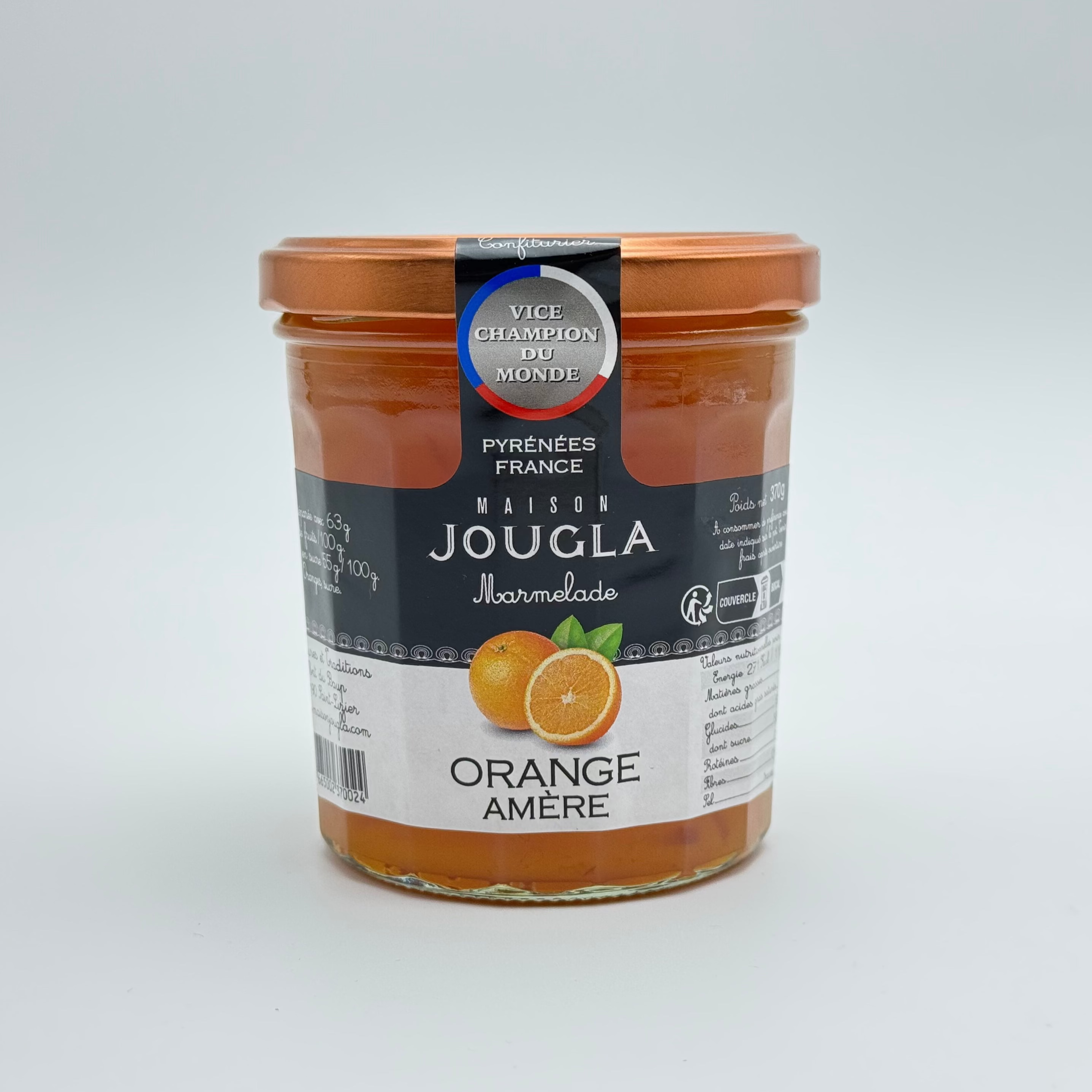 Marmelade d'Orange amère 370g