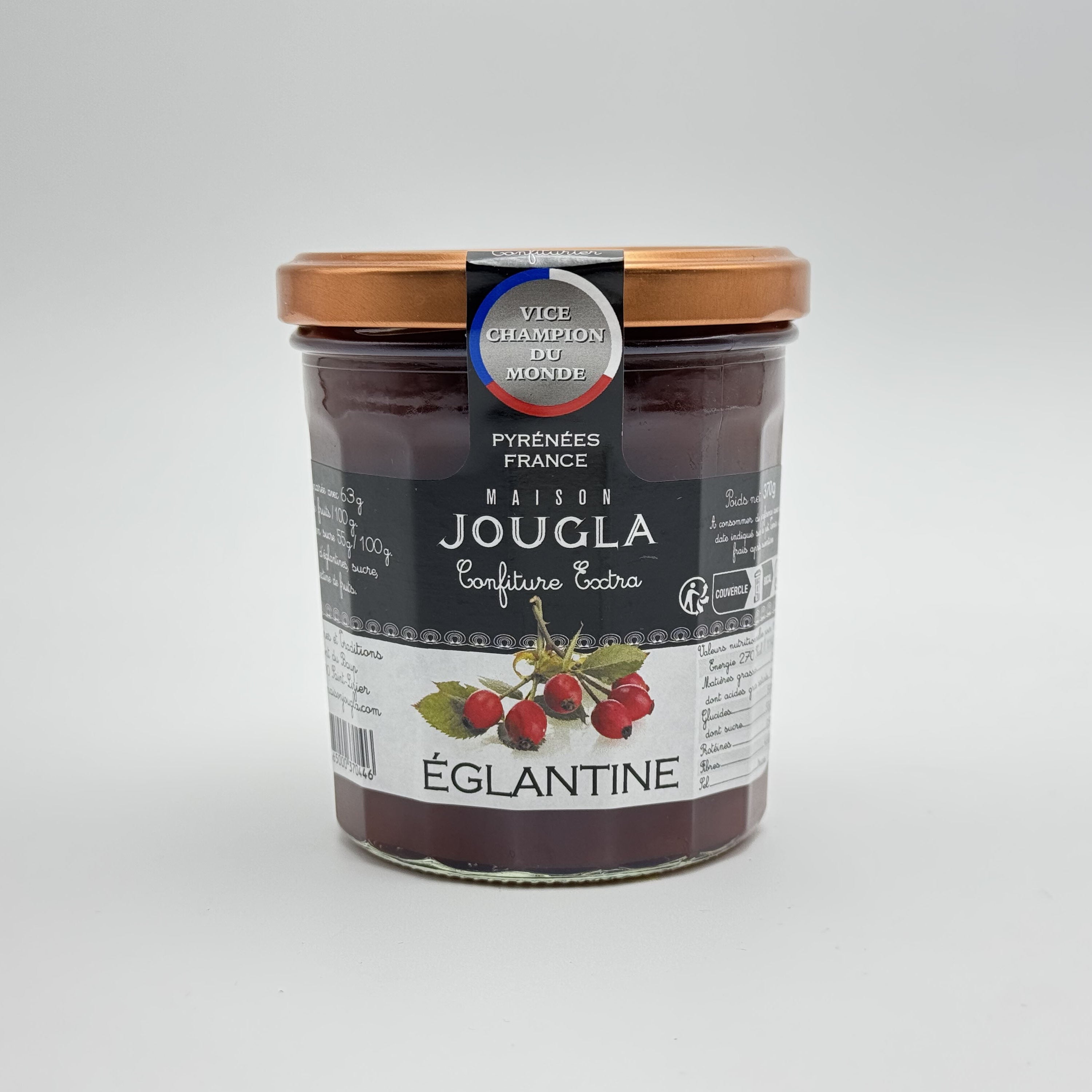 Confiture extra de Eglantine 370g