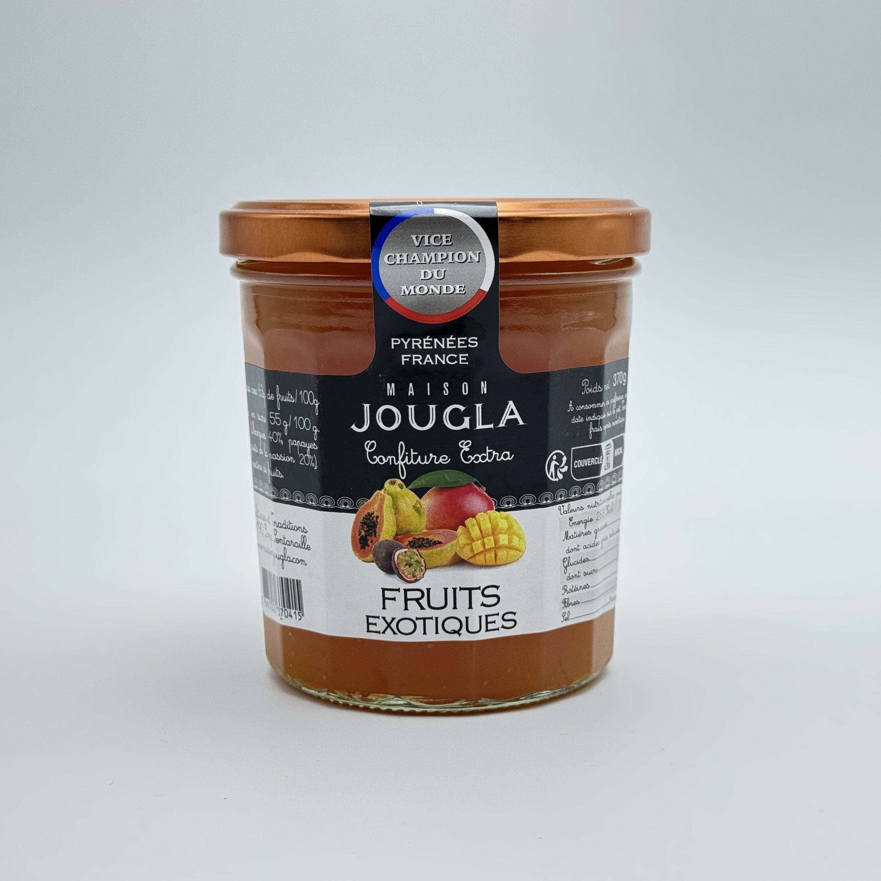 Confiture extra de Fruits Exotiques 370g