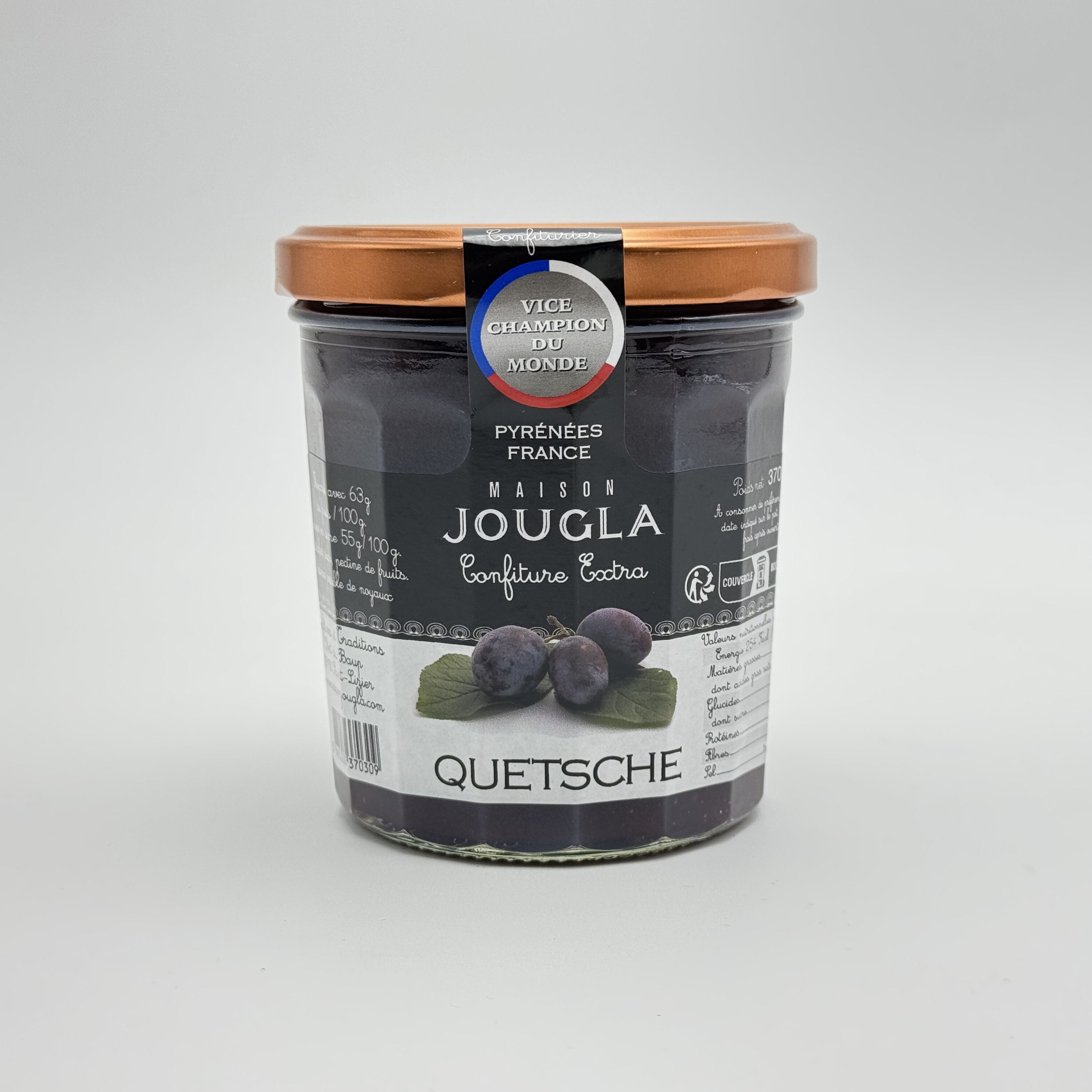Confiture extra de Quetsche 370g