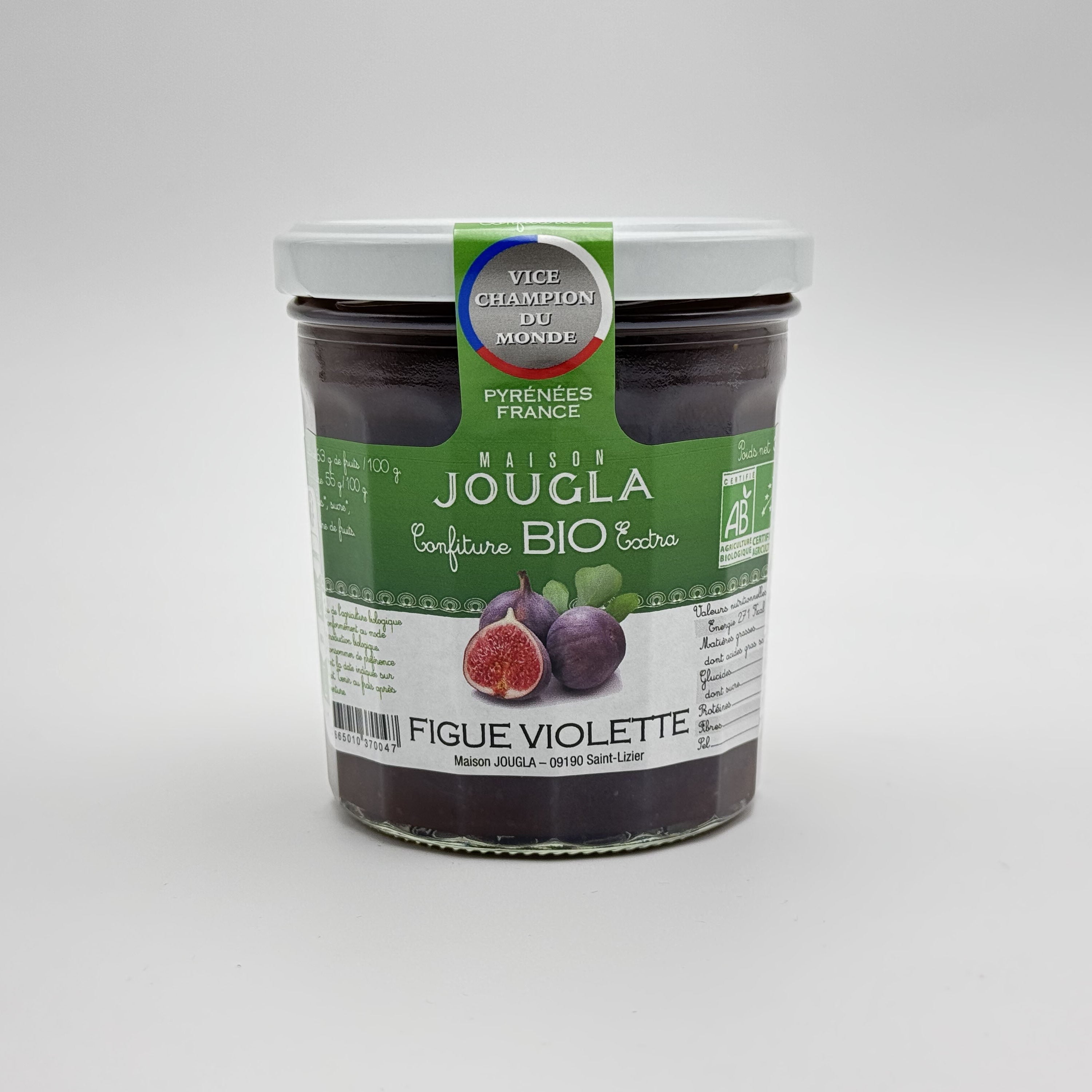 Confiture BIO extra de Figue Violette 370g