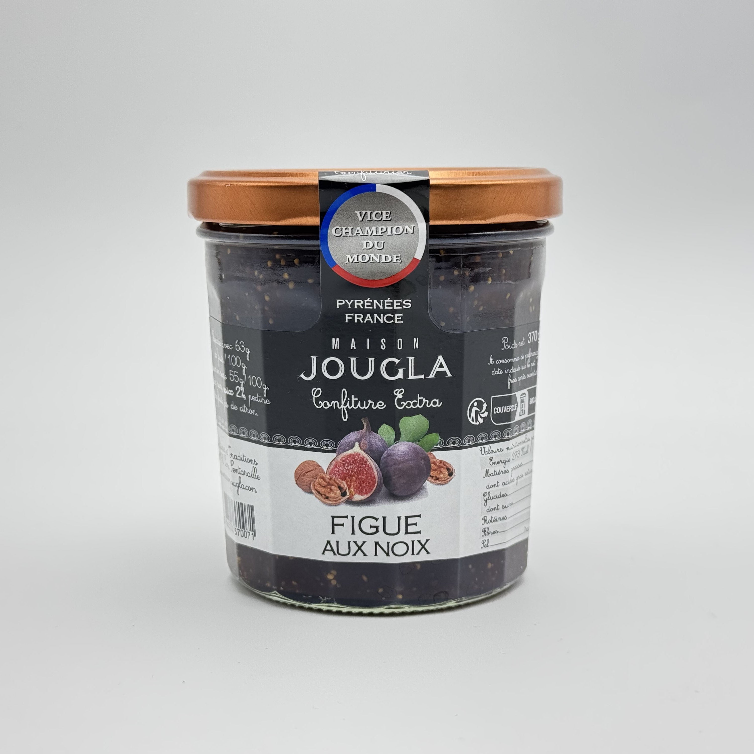 Confiture extra de Figue aux Noix 370g
