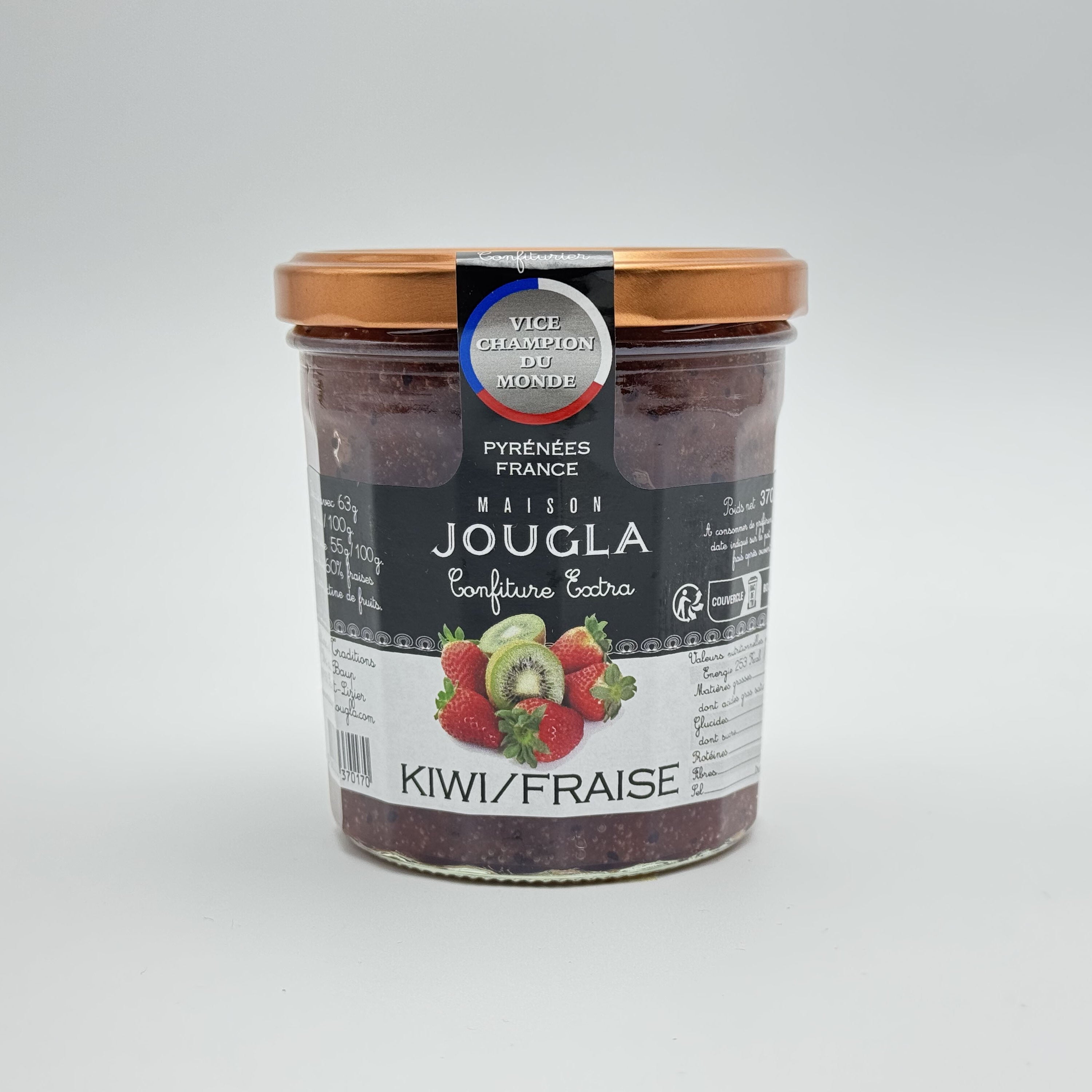 Confiture extra de Kiwi/Fraise 370g