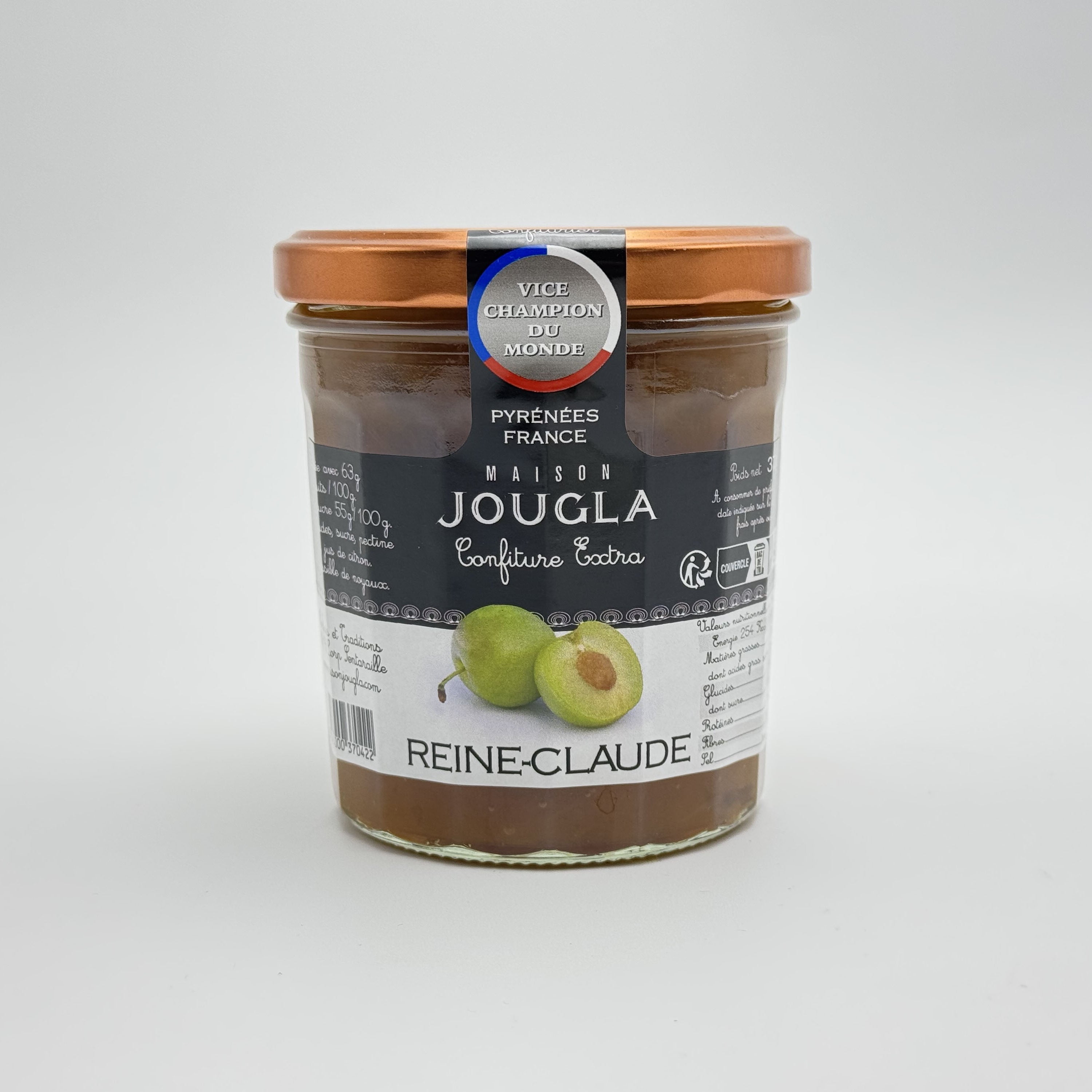 Confiture extra de Reine-Claude 370g